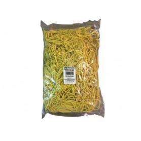 ELASTICI DI GOMMA 1 KG DM.60X1,5 GIALLO