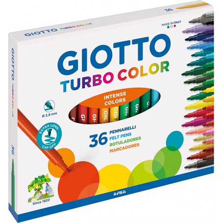 TURBOCOLOR GIOTTO 36PZ.FILA